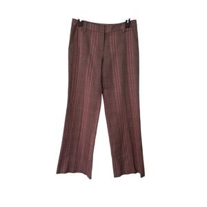 View Suits Women’s Size 6 Purple Pink Brown Vintage 90’s Plaid Pants 30x30.5